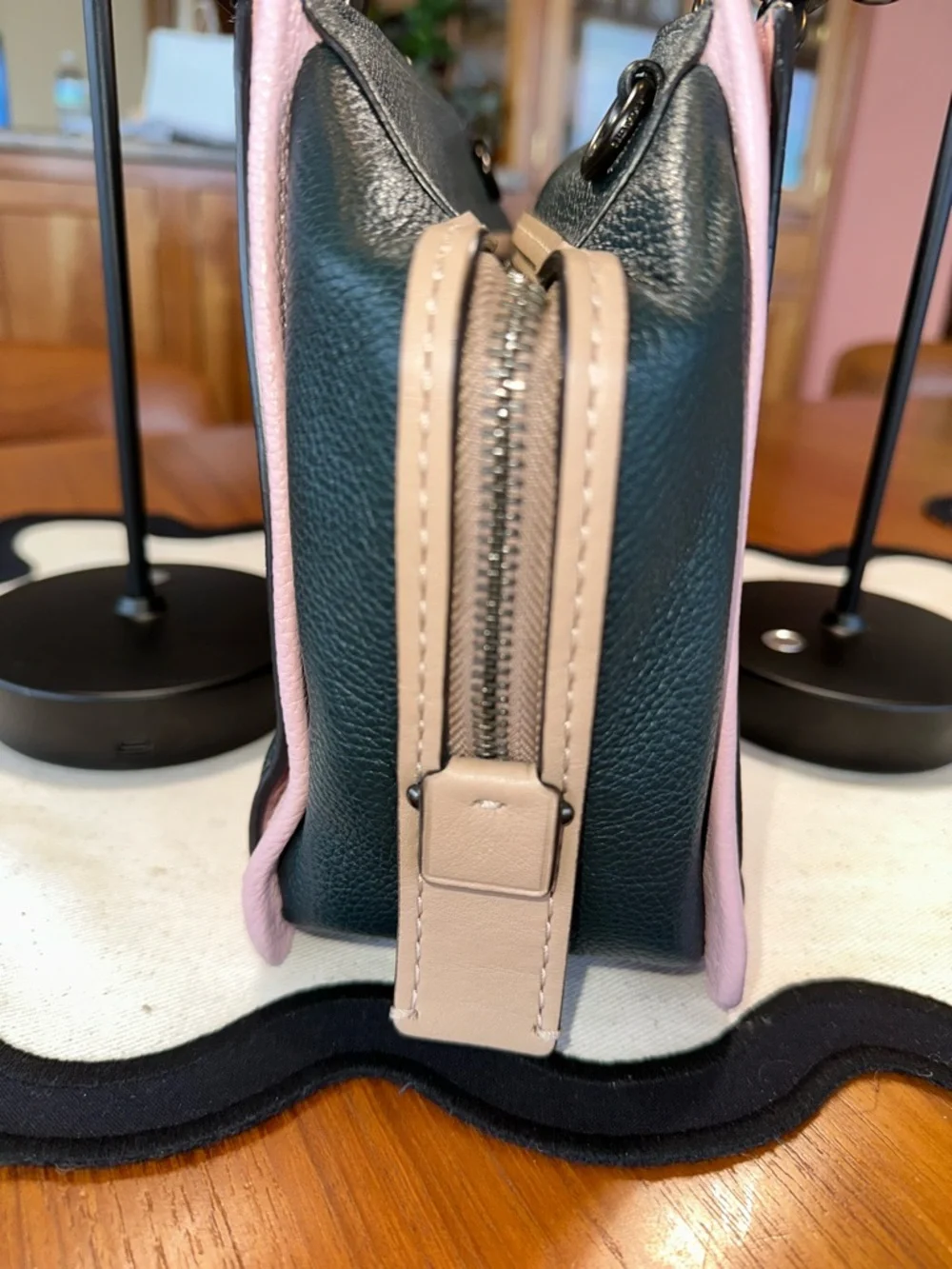 Coach Dreamer Satchel 31633 • Aurora Multi Colorblock Leather • Like New 🌸 - Picture 7 of 14